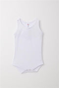 Baby Boy Snap-Button Bodysuit with Jacquard Heart Pattern, White (9 Months-1.5 Years)