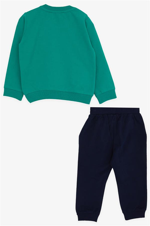 Baby Boy Tracksuit Set with Koala Embroidery, Green (1-1.5 Years)