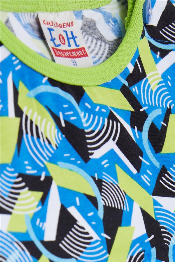 Baby Boy Pajama Set, Patterned, Mixed Colors (9 Months-1 Years)