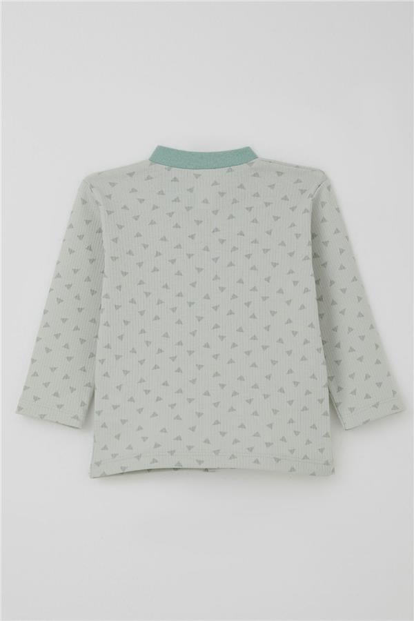 Breeze Kids Aqua Green Top Bottom Set