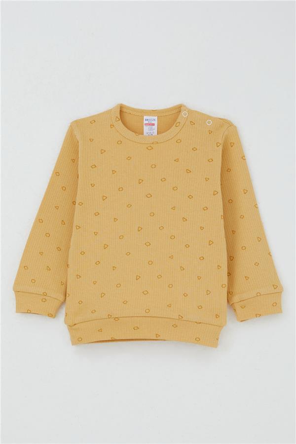 Breeze Kids Mustard Yellow Top Bottom Set