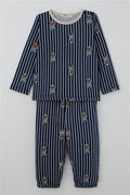Breeze Kids Dark blue Top Bottom Set