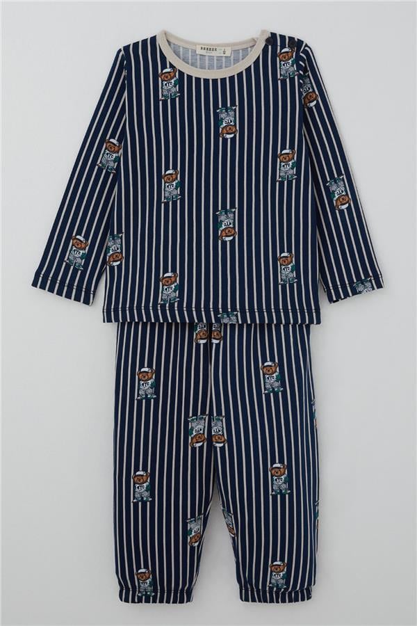 Breeze Kids Dark blue Top Bottom Set