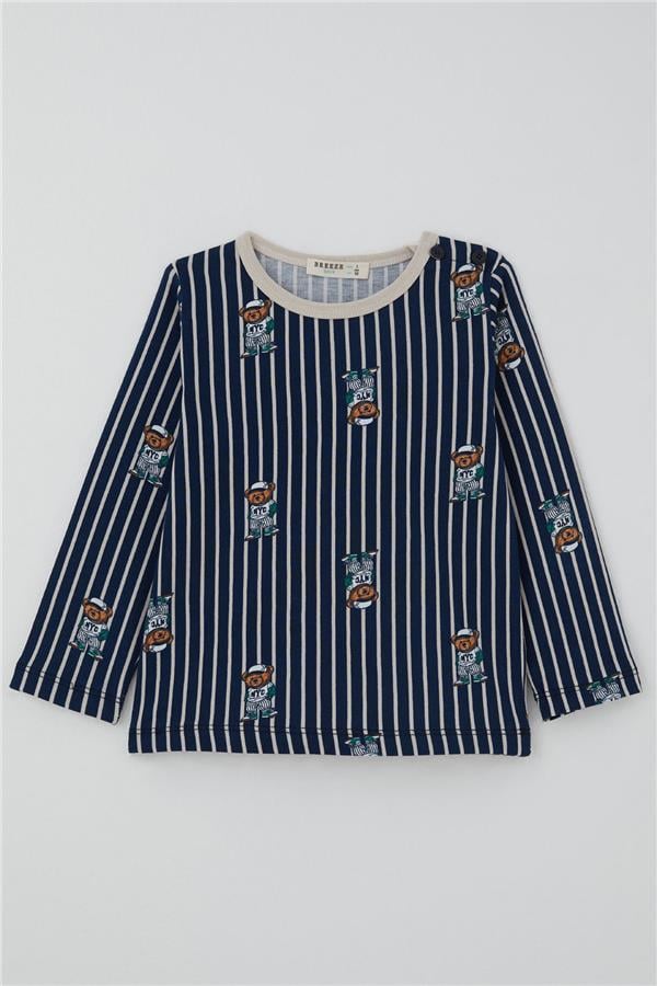 Breeze Kids Dark blue Top Bottom Set