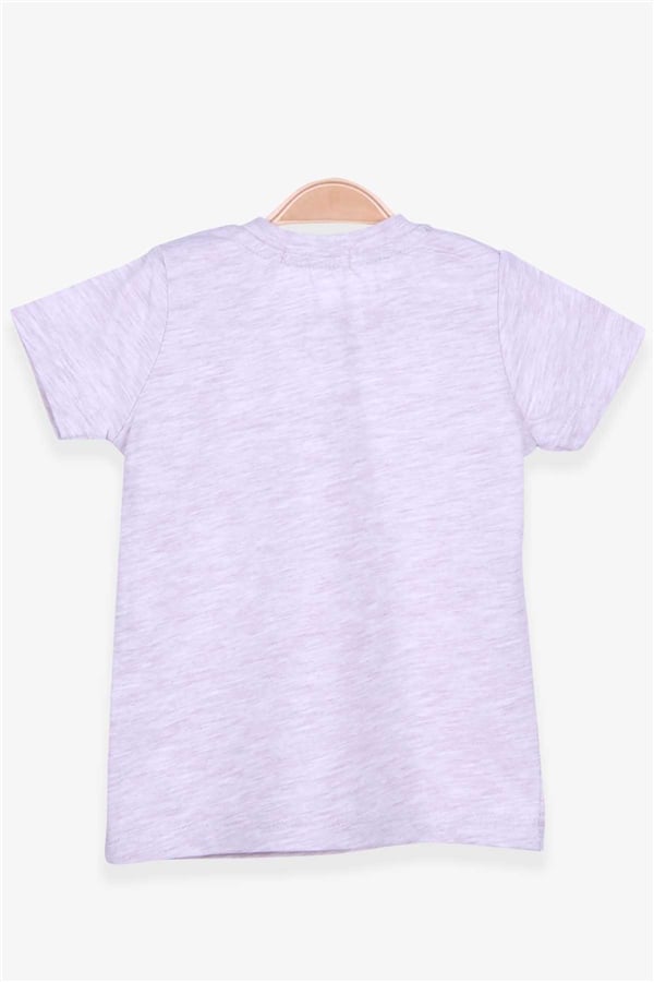 Baby Boy T-Shirt with Pockets, Beige Melange (9 Months-3 Years)