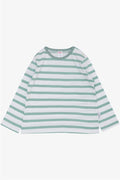 Baby Boy Long-Sleeve T-Shirt, Striped, Aqua Green (9 Months-1.5 Years)
