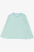 Baby Boy Long-Sleeve T-Shirt, Striped, Aqua Green (9 Months-1.5 Years)