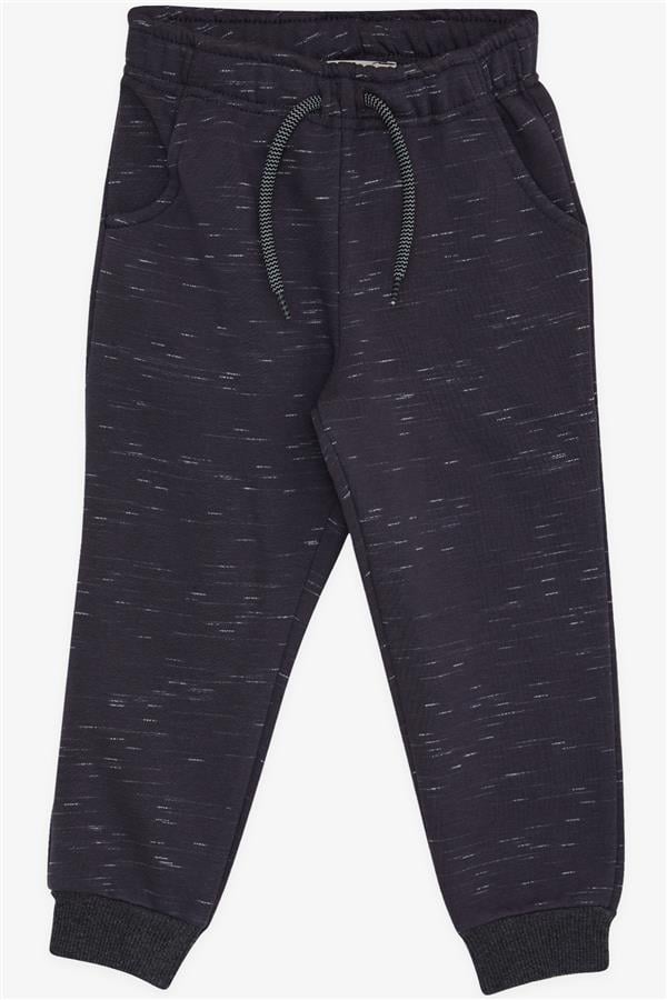 Baby Boy Bottoms with Drawstring Accessory, Pockets, Elastic Waist, Dark Gray (1 Year)