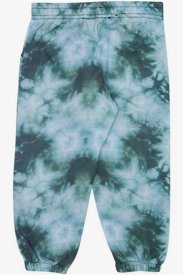 Baby Boy Sweatpants with Batik Pattern, Pockets, Mixed Colors (1-2 Years)