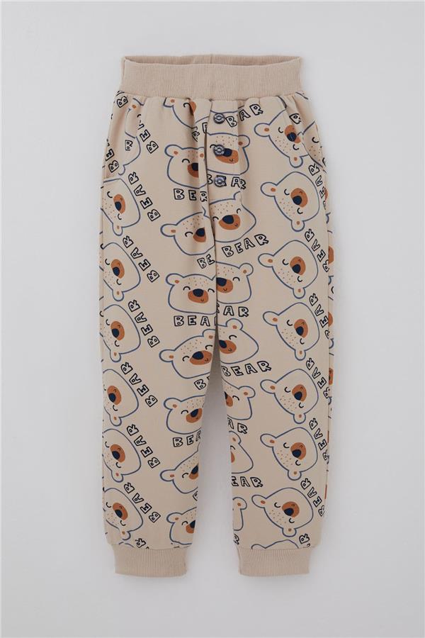 Breeze Kids Beige Jogger Pants