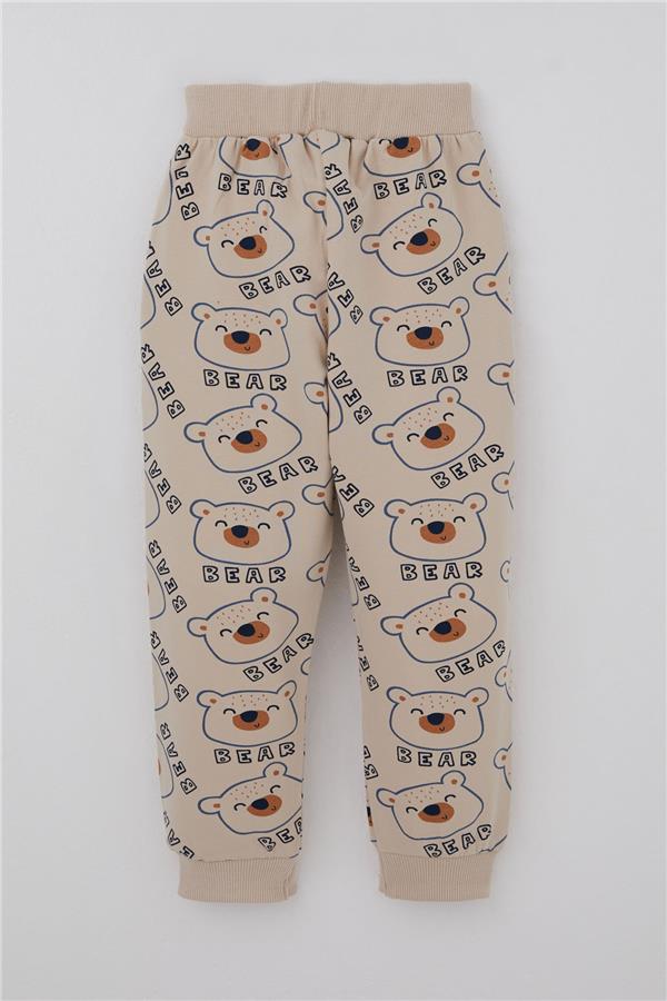 Breeze Kids Beige Jogger Pants