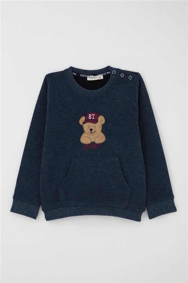 Breeze Kids Dark blue Top Bottom Set
