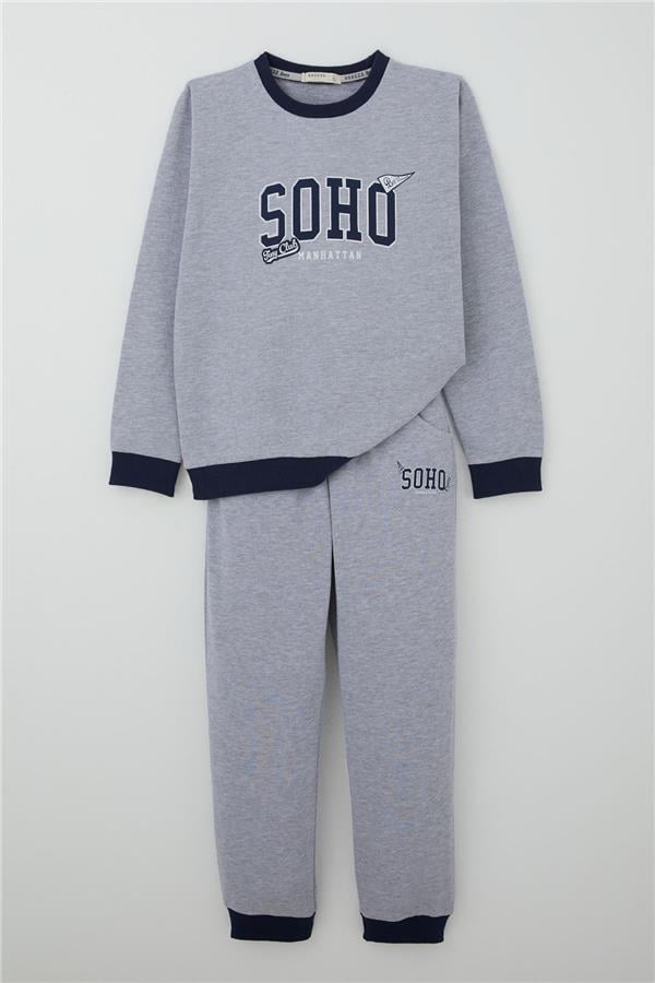 Breeze Kids Grey Top Bottom Set