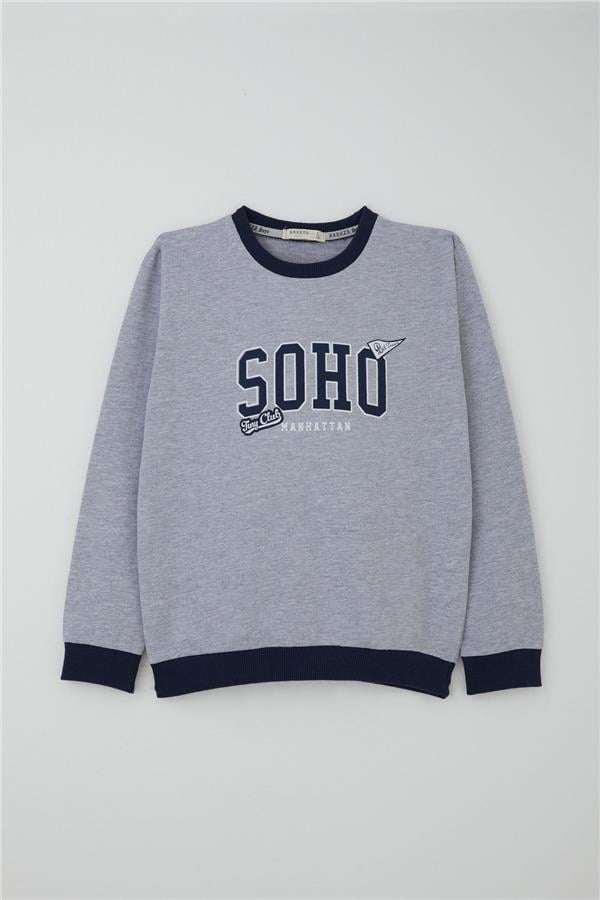 Breeze Kids Grey Top Bottom Set