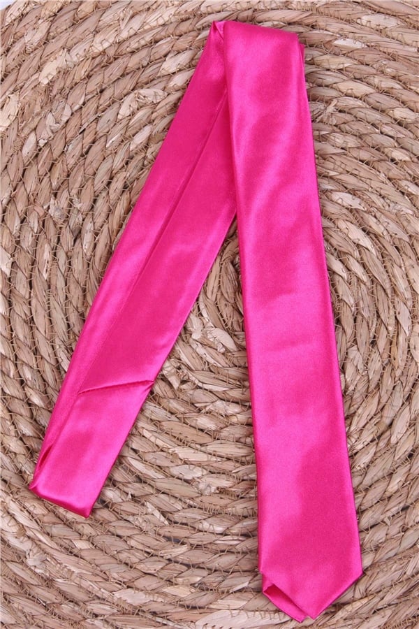 Boys' Tie, Fuchsia ()
