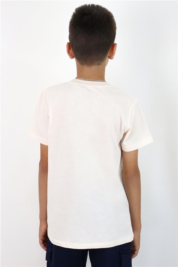 Boys' Basic Powder Pink T-Shirt (Ages 4-14)