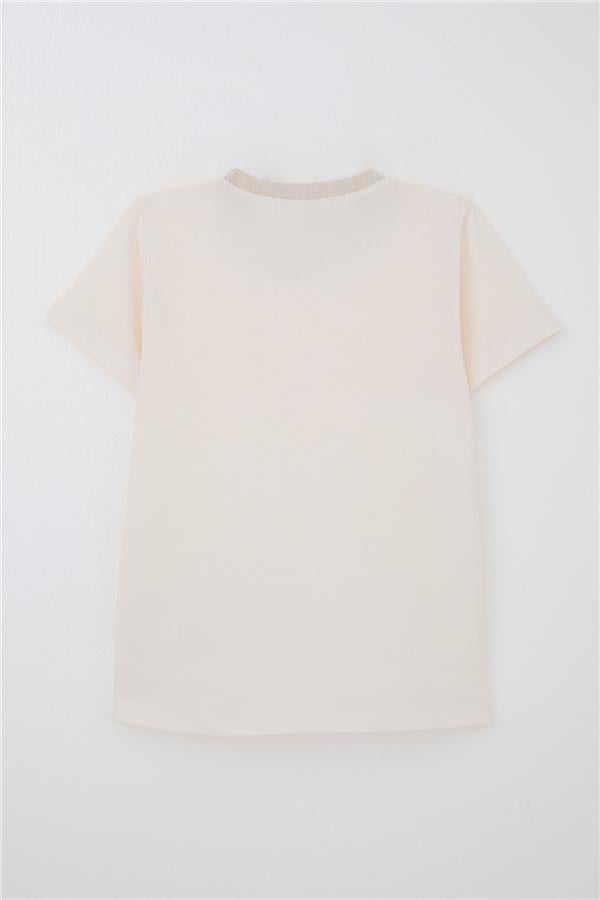 Boys' Basic Powder Pink T-Shirt (Ages 4-14)