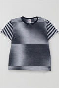 Boys' Striped Navy Blue T-Shirt (Ages 1-4)