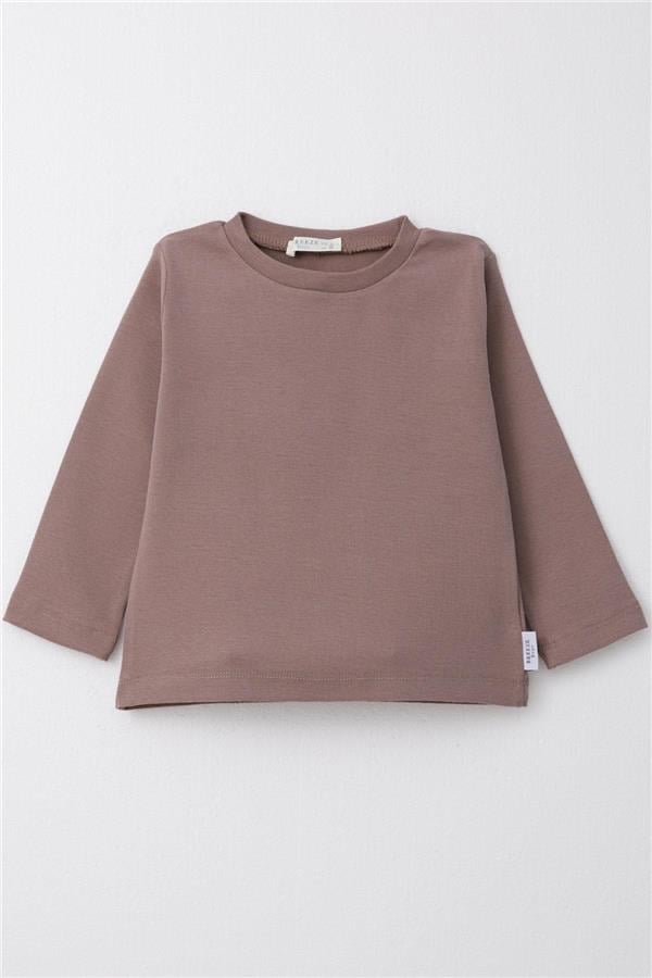 Baby Boy Long-Sleeve T-Shirt Basic Mink (1-1.5 Years)