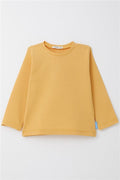 Baby Boy Long-Sleeve T-Shirt Basic Mustard Yellow (1-1.5 Years)