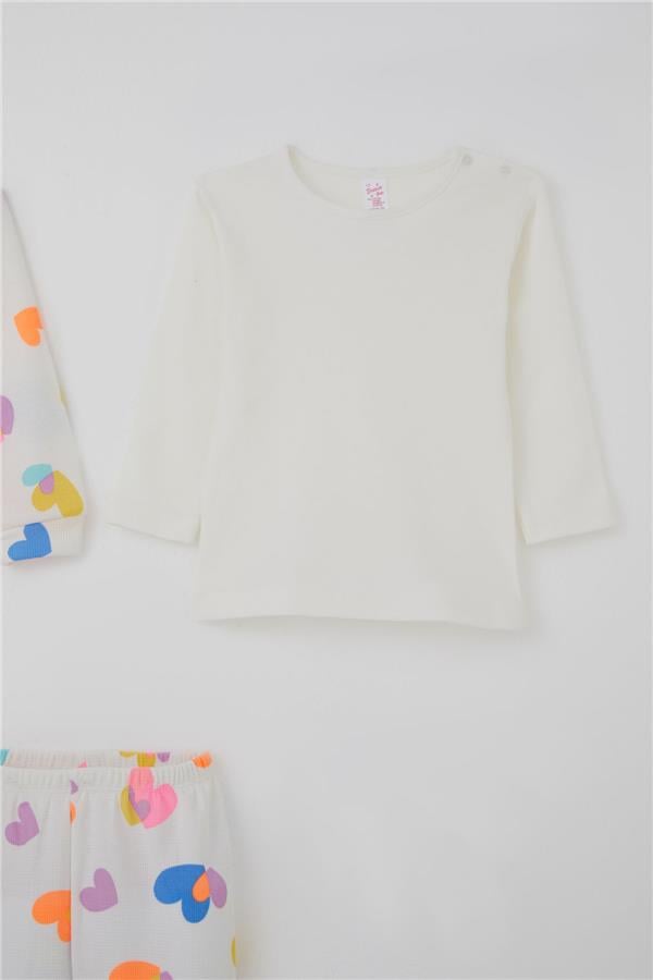 Breeze Kids White Top Bottom Set