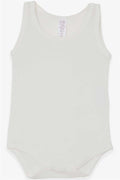 Baby Girl Snap-Button Bodysuit, Ecru (1-2 Years)
