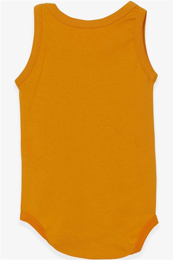 Baby Girl Snap-Button Bodysuit Mustard Yellow (9 Months-1.5 Years)