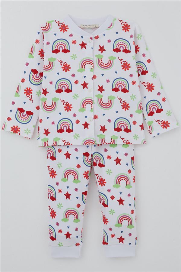Breeze Kids White Top Bottom Set