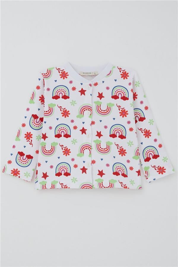 Breeze Kids White Top Bottom Set