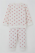 Breeze Kids Ecru Top Bottom Set