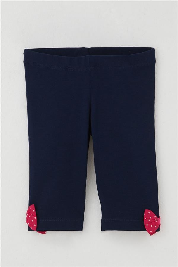 Baby Girl Leggings Set with Ballerina Print and Bandana, Powder Pink (6 Months-1.5 Years)