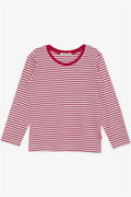 Baby Girl Long-Sleeve T-Shirt Striped Fuchsia (9 Months-1 Years)