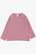 Baby Girl Long-Sleeved T-Shirt, Striped, Rose Pink (9 Months-1.5 Years)