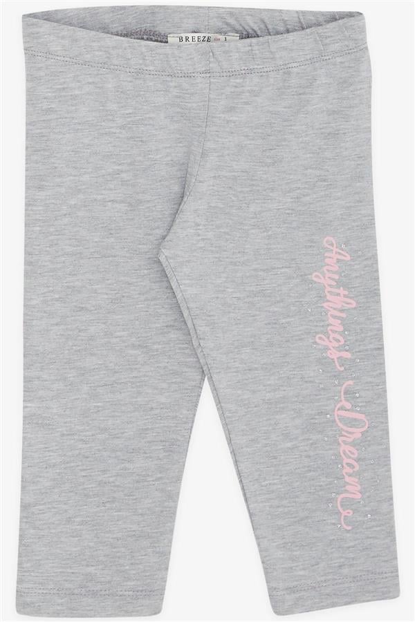 Girls' Capri Leggings Set, Dream Theme, Pink (Ages 1-4)