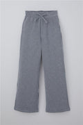 Girls' Striped Trousers with Bow Drawstring Accessory, Elastic Waistband, Mixed Colors (Ages 4-8)
