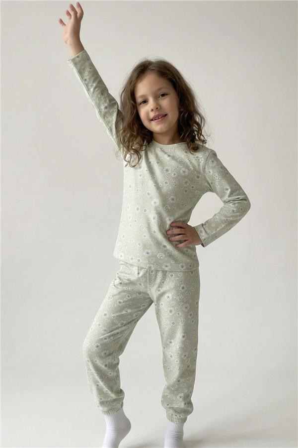 Breeze Kids Aqua Green Top Bottom Set