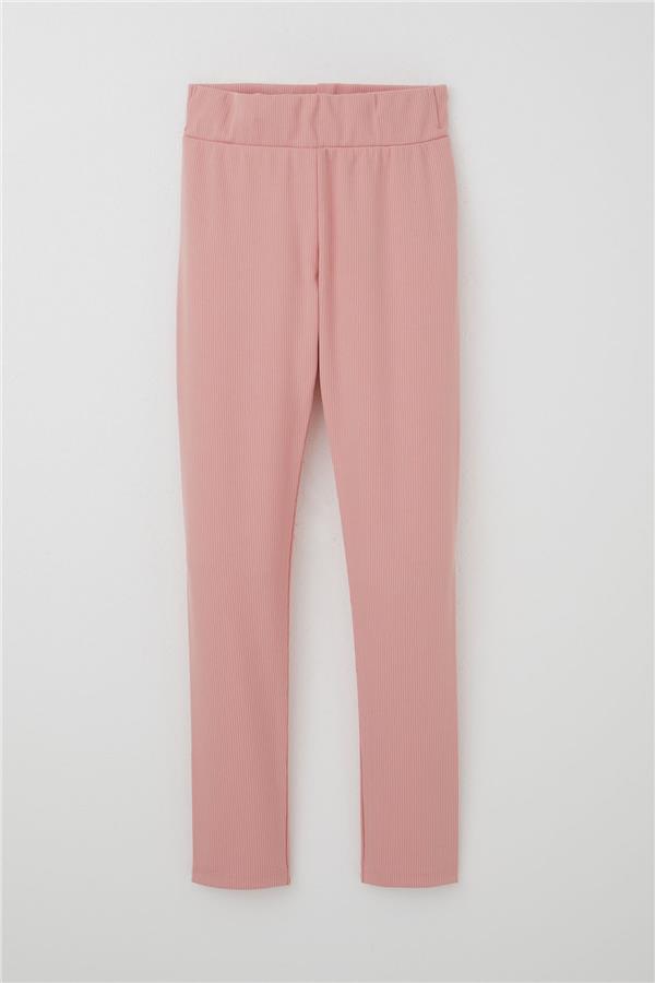 Girls' Basic Leggings Salmon (Ages 9-14)