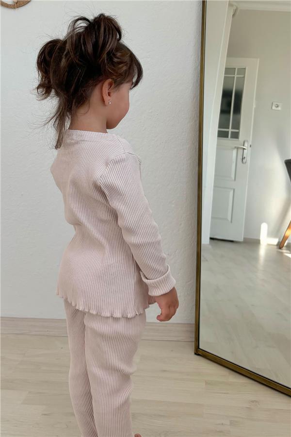 Girls' Leggings Set with Sequins and Rhinestone Print (1.5-4 Years)