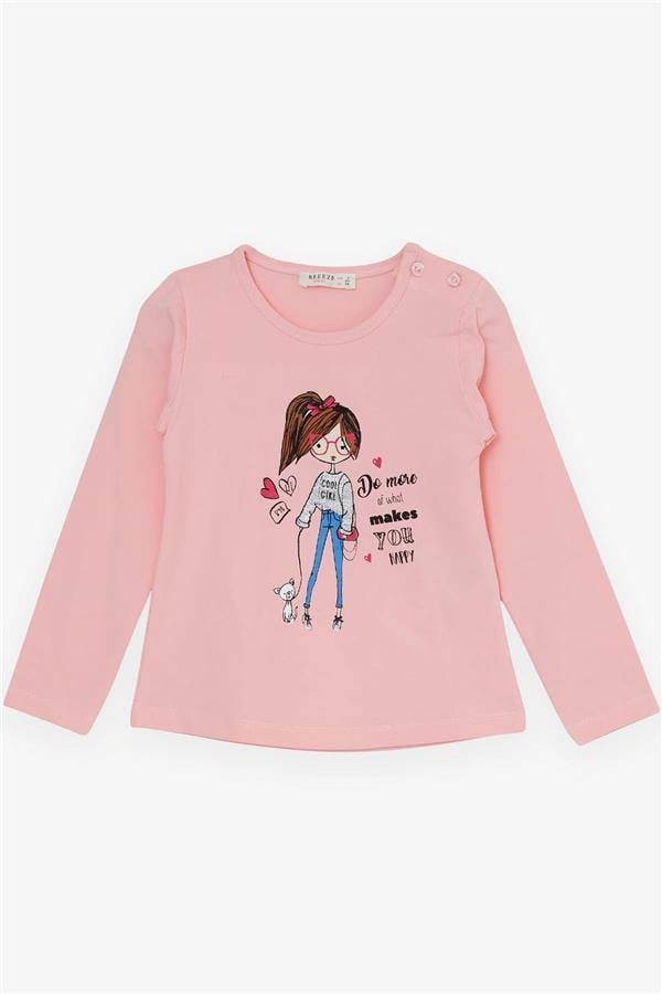 Girls' Leggings Set, Friendship Theme, Girl Print, Pink (1.5-5 Years)