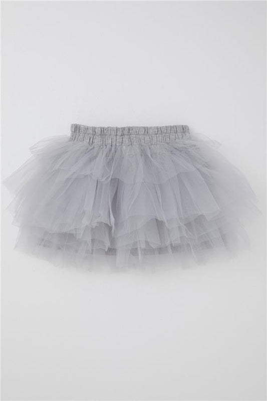 Girls' Tutu Skirt Grey (Ages 8-12)