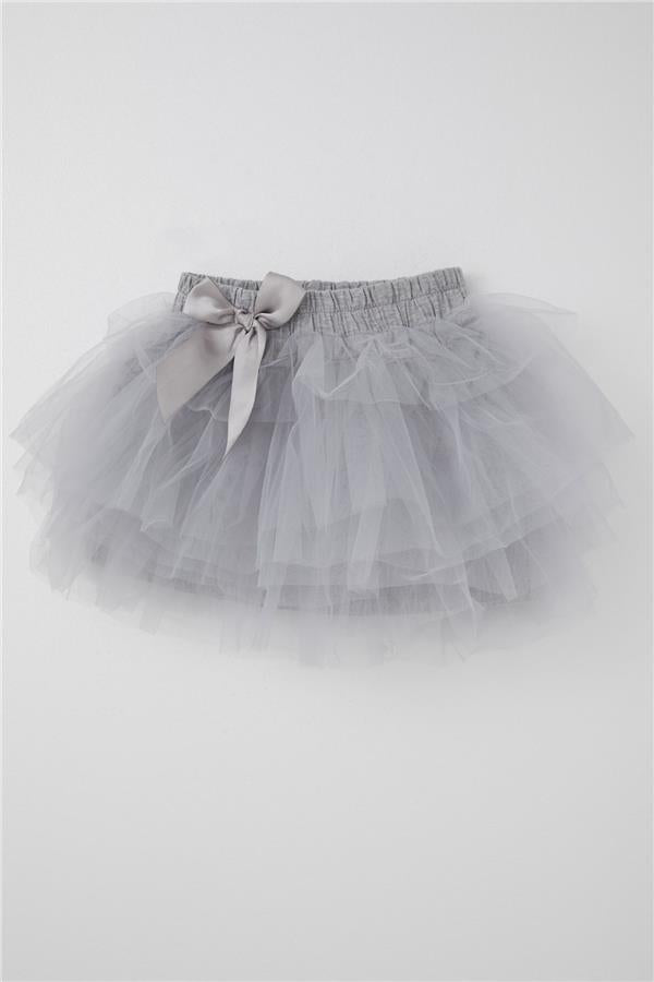 Girls' Tutu Skirt Grey (Ages 8-12)