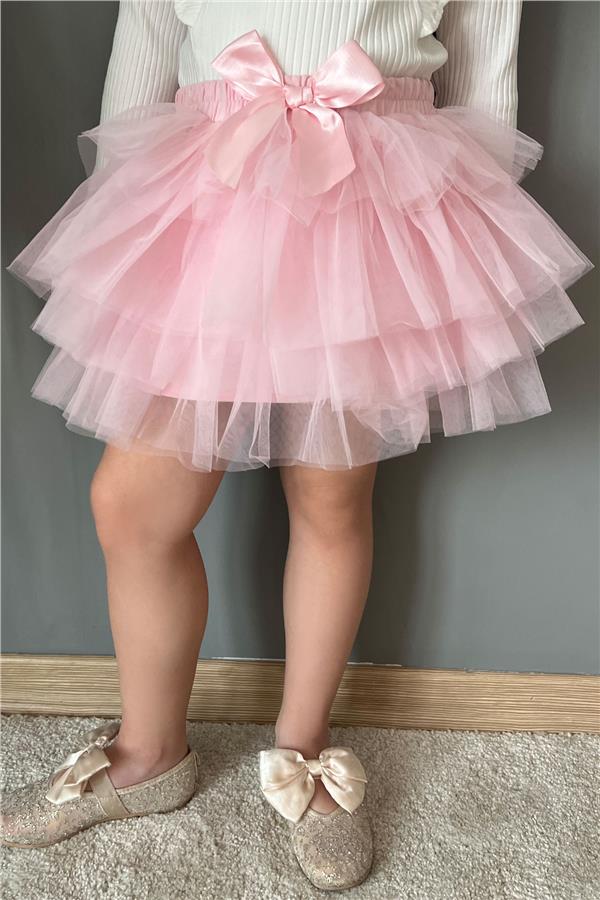 Girls' Tutu Skirt Salmon (Ages 8-12)