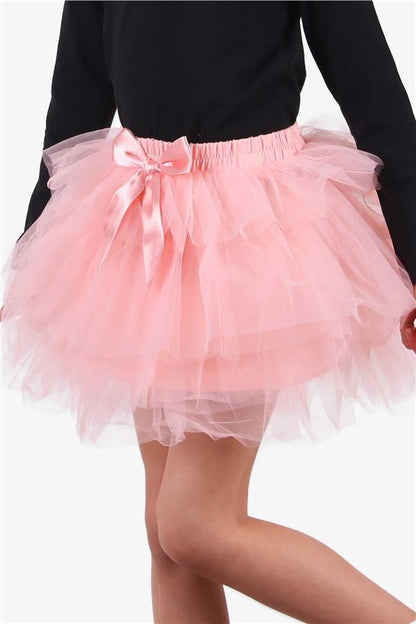 Girls' Tutu Skirt Salmon (Ages 8-12)