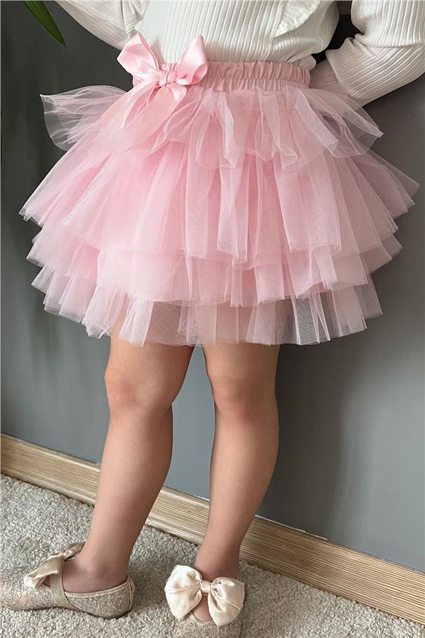 Girls' Tutu Skirt Salmon (Ages 8-12)