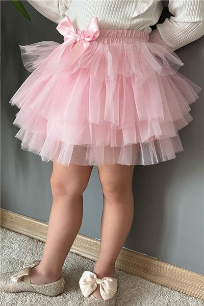 Girls' Tutu Skirt Salmon (Ages 8-12)