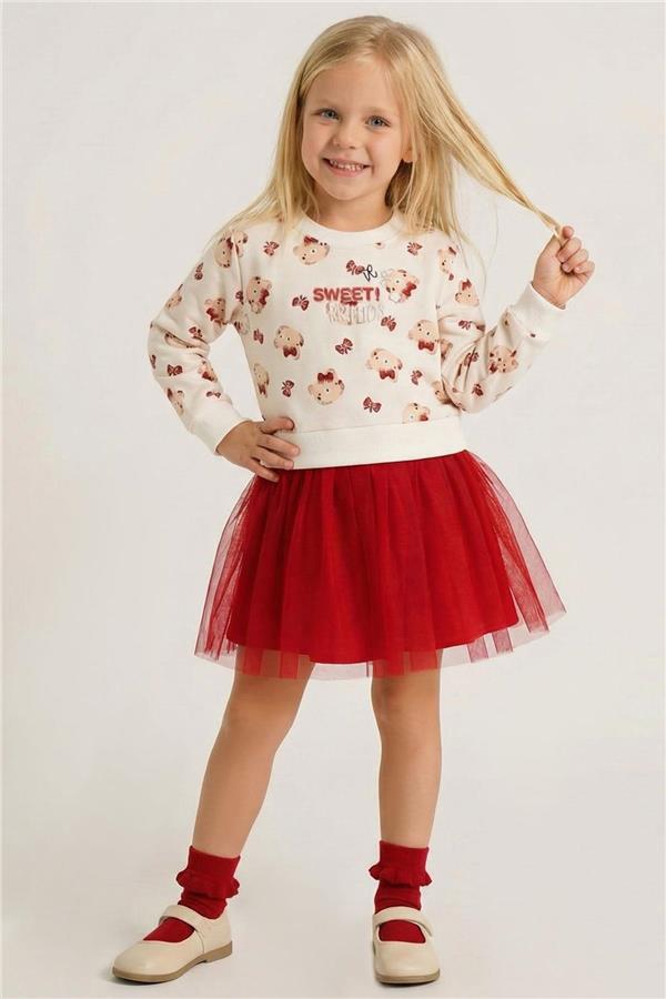 Breeze Kids Ecru Dress