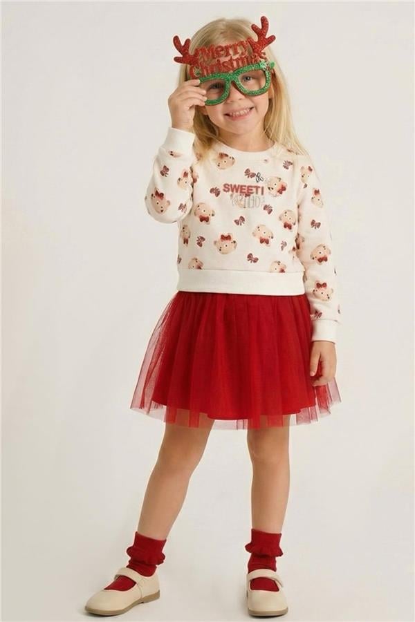Breeze Kids Ecru Dress