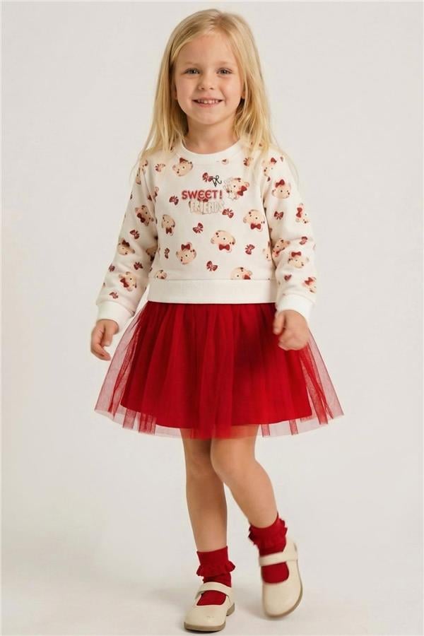 Breeze Kids Ecru Dress