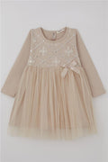 Breeze Kids Beige Dress