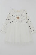 Breeze Kids Ecru Dress